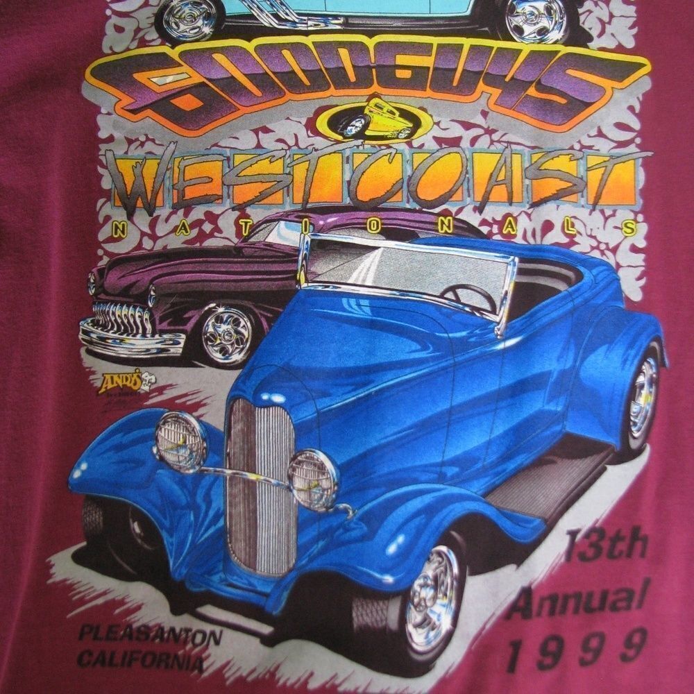 Vintage Goodguys West Coast Hot Rods, L